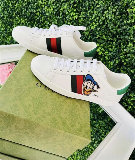 gucci disney collection shoes|daffy duck gucci shoes.